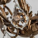 Axyaa Crystal Pendant Chandelier for Home Decor Lighting