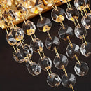 Axyaa Crystal Wall Lamp: Postmodern Trendy Lighting for Living Room, Bedroom & Sofa Background