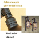 Axyaa Industrial Retro Iron Pipe Wall Lamp for Dining, Cafe, Bar Decor