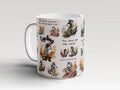 Axyaa Off-Road Bike Lover Mug: Ceramic Tea Cup for Friends, Birthday Gift