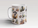 Axyaa Off-Road Bike Lover Mug: Ceramic Tea Cup for Friends, Birthday Gift