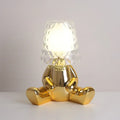 Axyaa Creative Gold People Table Lamp for Nordic Home Decor