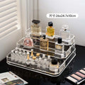 Acrylic Makeup Organizer Axyaa Desktop Perfume Rack Clear Cosmetic Storage Display