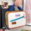 Axyaa Large Capacity Makeup Pouch Bag Korean Style Handbag