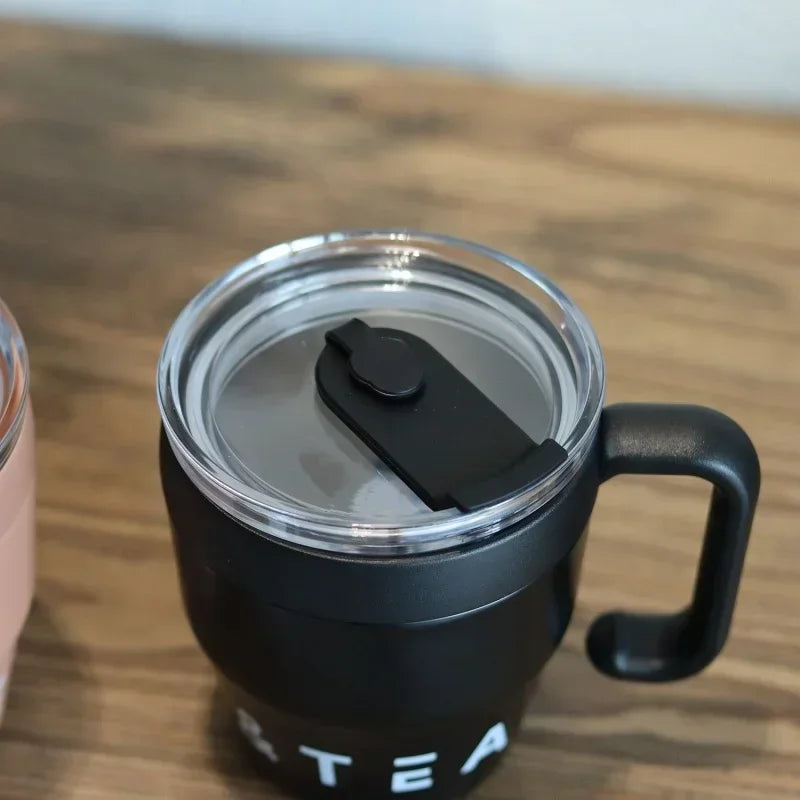 Axyaa Stainless Steel Insulated Portable Drinkware Cup with Straw