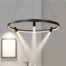Axyaa Nordic Black LED Pendant Lights for Bedroom Dinning Kitchen Home Decor