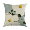Axyaa Floral Linen Pillowcase 45x45cm