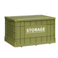 Axyaa Foldable Plastic Outdoor Storage Box for Tools, Camping, Clothes, and Toys