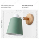Axyaa LED Wrought Iron Wall Lamp for Living Room Bedroom Lighting E27
