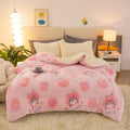 Axyaa Lambswool Queen Blanket: Super Thick, Warm, and Plush Comforter