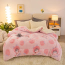 Axyaa Lambswool Queen Blanket: Super Thick, Warm, and Plush Comforter