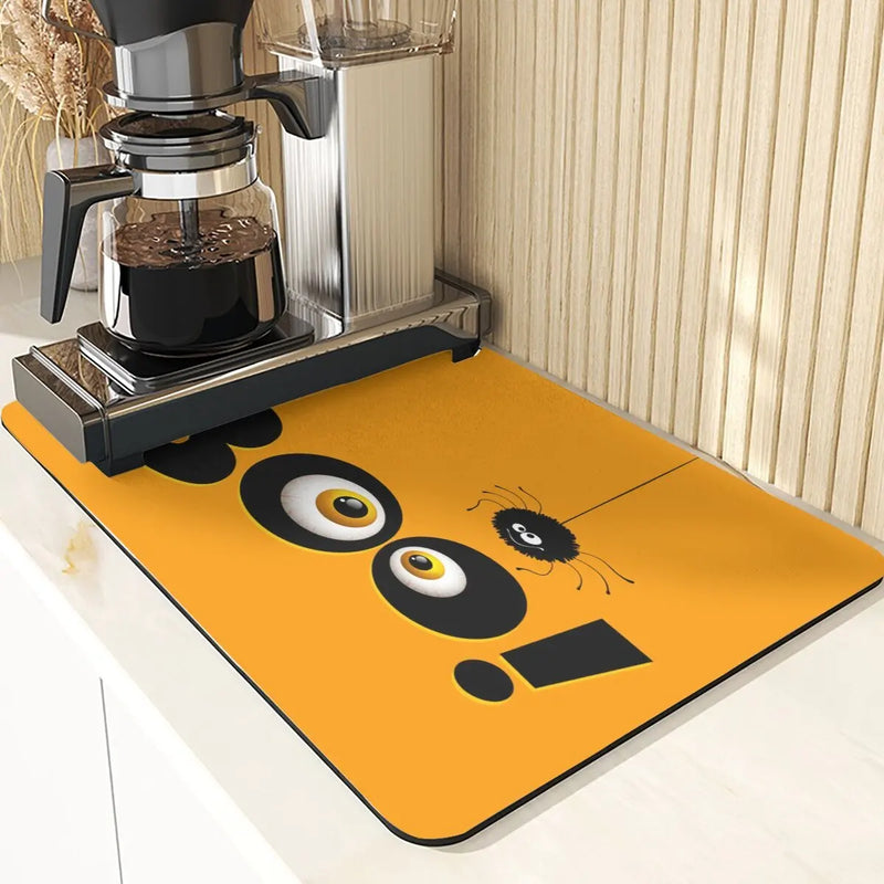 Axyaa Halloween Pumpkin Silicone Table Mat Set