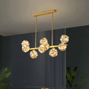 Axyaa Nordic Stair Chandelier Ceiling Light Pendant Lights for Living, Bedroom, Dining Room