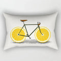 Yellow Geometric Cushion 30x50 Pillowcase for Living Room Sofa and Bed - Axyaa Home