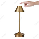 Axyaa Retro LED Table Lamp: Touch Sensor, Rechargeable, 3 Color, Night Light.