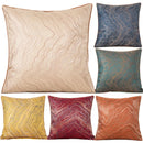 Axyaa Stripe Pillowcase 45X45 Luxury Decorative Cushion Covers for Home Sofa