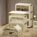 Axyaa 5-Layer Folding Storage Box for Home Organization