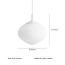 Axyaa Glass LED Pendant Light for Dining Room Bar Decor.