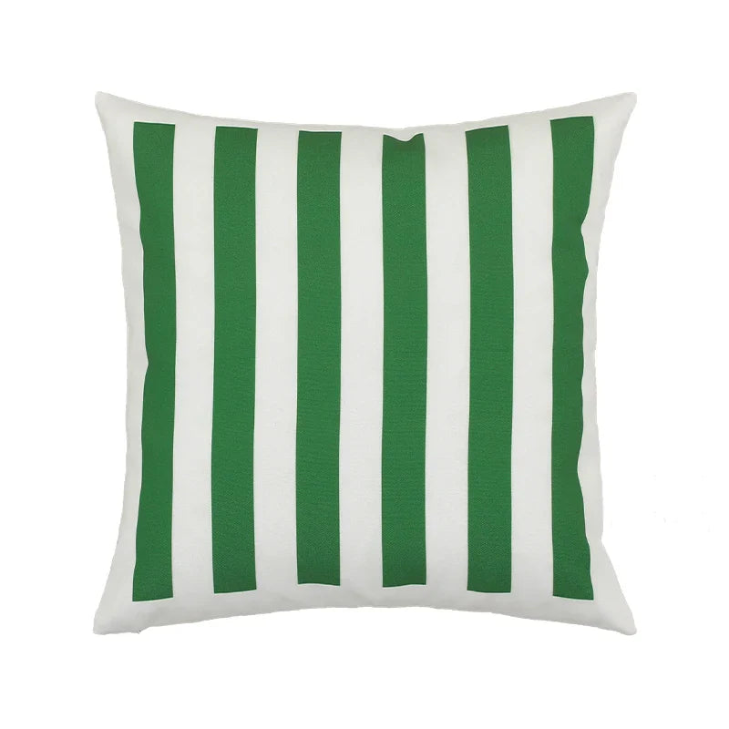 Axyaa Velvet Stripe Pillow Covers 18x18inch Nordic Decor Case for Couch Bed