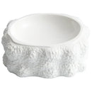 Axyaa Ceramic Double-layer Western-style Insulation Salad Bowl for Dining Room