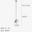 Axyaa LED Rotatable Pendant Light for Foyer, Bedroom, Dining Room
