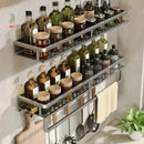 Axyaa Kitchen Spice & Knife Organizer Set