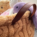 Axyaa Plush Toy & Underwear Organizer: Soft, Cute Storage Box for Home Décor