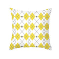 Yellow Gray Geometric Print Pillow Cover 45*45cm for Axyaa - Home Decor Essential