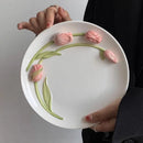 Axyaa Ceramic  Tulip Cup Set for Afternoon Tea and Coffee Mug