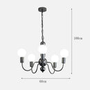 Axyaa Salon Chandelier Dining Room Pendant Light Ceiling Lamp