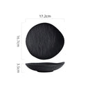 Axyaa Water Ripple Ceramic Plate - Restaurant Tableware