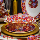 Axya High-end Bone Dinner Set - Luxury Tableware & Sushi Dishes
