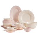 Axyaa Elegant Strawberry Cream Ceramic Tableware Set