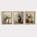 Retro Olive Tree Hydrangea Eucalyptus Art Prints by Axyaa - Home Decor & Wall Art