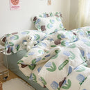 Axyaa Double Bed Duvet Cover 150x200 Breathable Quilt Comforter Cover