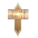 Axyaa Nordic Crystal Wall Lamp: Modern Luxury Designer Lighting for Hotel, Villa, and Living Room