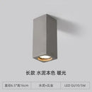 Axyaa Cement Square LED Downlight for Living Room and Kitchen