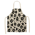 Axyaa Green Plant Style Apron for Adults and Kids