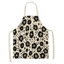 Axyaa Green Plant Style Apron for Adults and Kids