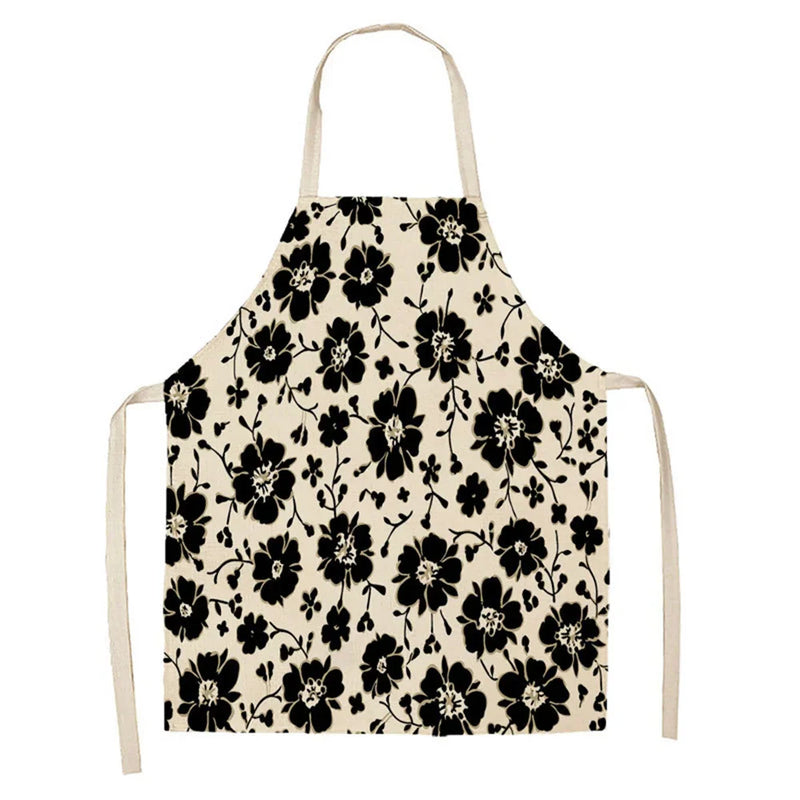 Axyaa Green Plant Style Apron for Adults and Kids