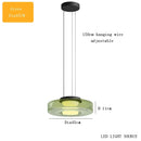 Axyaa Glass Pendant Light - Modern Minimalist LED Chandelier for Home, Restaurant, Bar