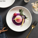 Axya Ceramic Tableware Set for Restaurant Salad Soup Pasta Snacks Dessert Dining