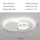 Axyaa LED Ceiling Lights Acrylic Minimalism Indoor Lighting for Living Room & Bedroom