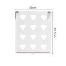 Axyaa Clothes Storage Board Stackable Organizer Rack - 5PCS Layered Folding for Wardrobe