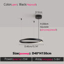 Axyaa 2024 Ring LED Chandelier Modern Minimalist Luxury Light
