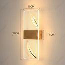 Axyaa LED Acrylic Wall Lamp: Modern Decorative Lighting for Bedroom, Corridor, Staircase