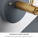 Axyaa Macaron Horn Iron Wall Light Retro Wall Sconce for Living Room