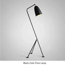 Axyaa LED Floor Lamp White Tripod Base Minimalist Design