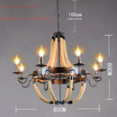 Axyaa Rope LED Pendant Chandelier: Stylish Lighting Fixture for Restaurants, Shops, and Hotels