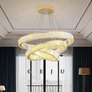 Axyaa Crystal Chandelier Pendant Light for Living Room Dining Room Ceiling Lighting